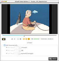 Xilisoft Dividir Video Mac